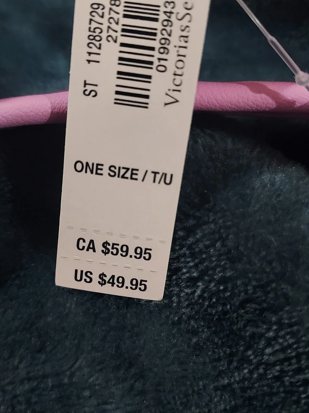 Victoria's Secret Pink Trim Canvas Tote